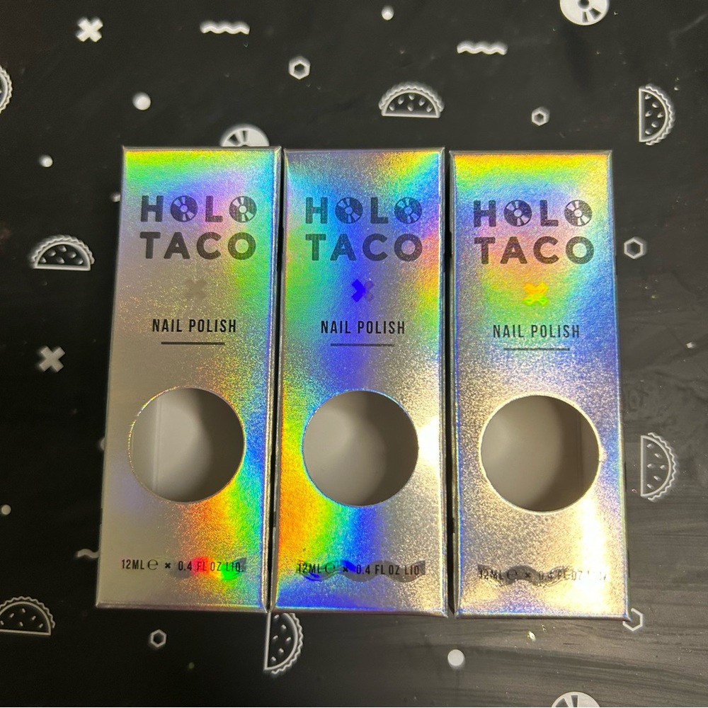 Holo Taco Shimmering Secrets Nail Polish Boxes Only